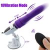 Machine sexuelle à poussée, gros gode vibrateur Vaginal point G, masseur automatique vers le haut et vers le bas, jouet Vaginal rétractable pour femme