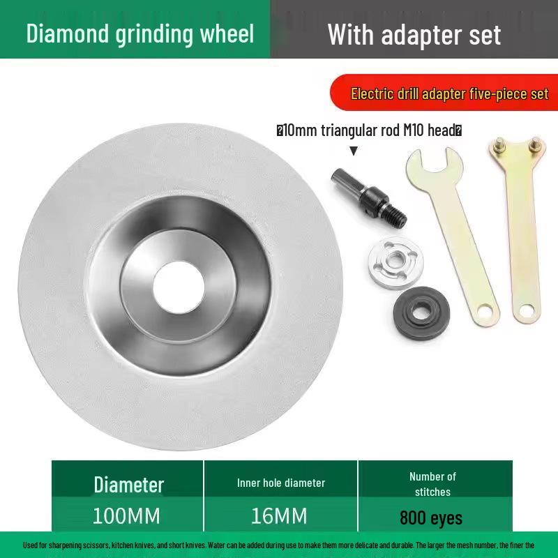 Multi-Purpose Diamond Grinding Wheel for Kitchen Knives & ScissorsSharpening