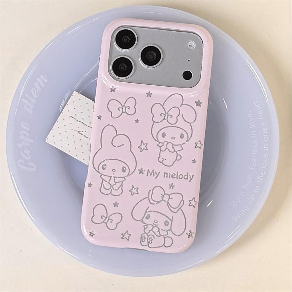 Double-Layered Anti-Drop Cartoon Phone Case for iPhone 14/13 ProMax