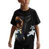 Kids Dri-FIT Printed Loose Fit Crew Neck Short Sleeve T-Shirt Kids Tops IO1146-010