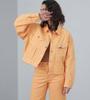 Lee STANDARD WARDROBE Denim Size M Jacket, Spring/Summer, Women's, Orange,