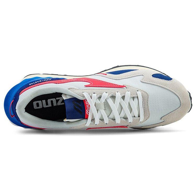 Mizuno Lg 70s Elite Unisex Weiß Blau Rot Retro Lässige Lifestyle Schuhe D1GH213001