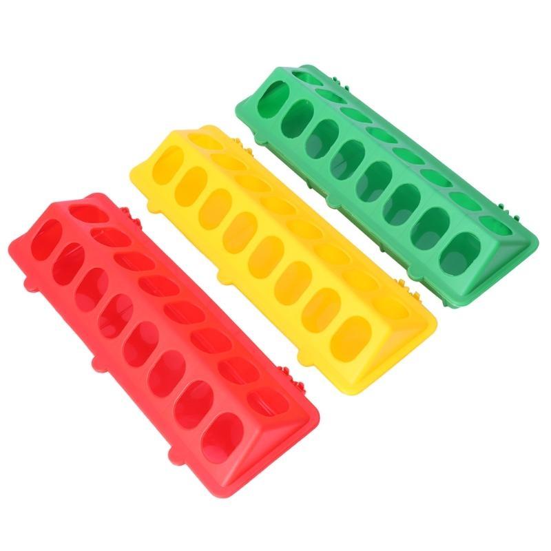 24TE Flip-Top Poultry Feeder Bird Feeder Flip-Top Chicken Feeder Waterer 30cm Long