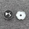 4pcs 60MM Clips 56MM DS Logo Emblem Badge Car Wheel Center Caps Wheel Hub Cap Rim Hubcaps Dust Cover Replacement Car Accessories