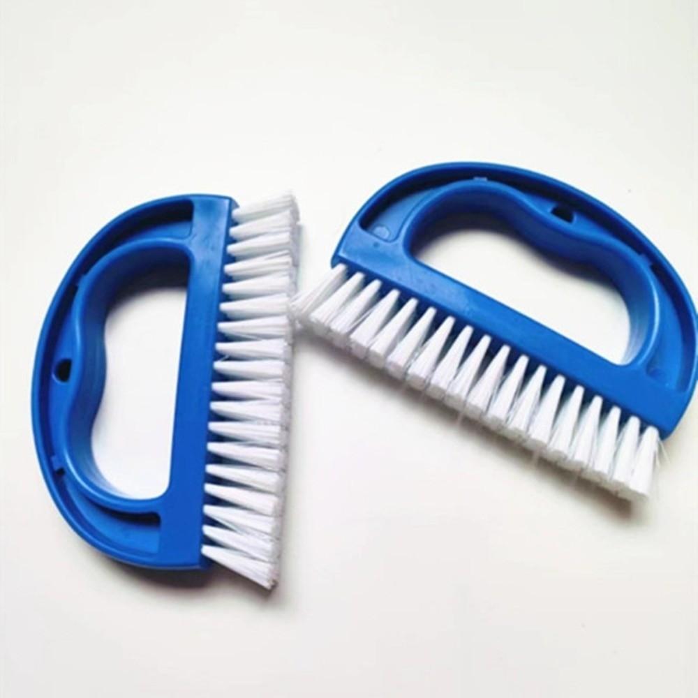 Curved Handle Gap Brush Fine Bristle Scrubber Brush Durable Car Cleaning Brush Car Floor Mats