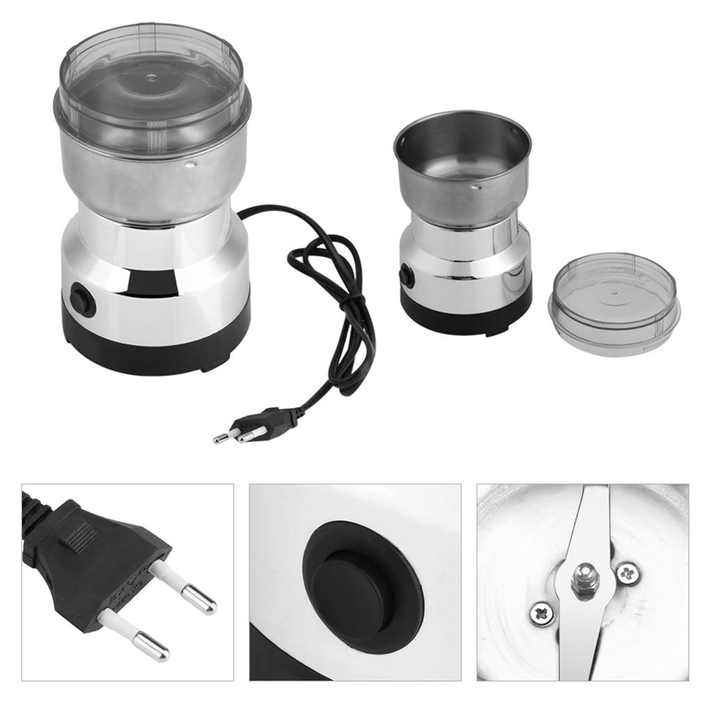 Electric Stainless Steel Grinding Coffee Bean Milling Machine Home Office