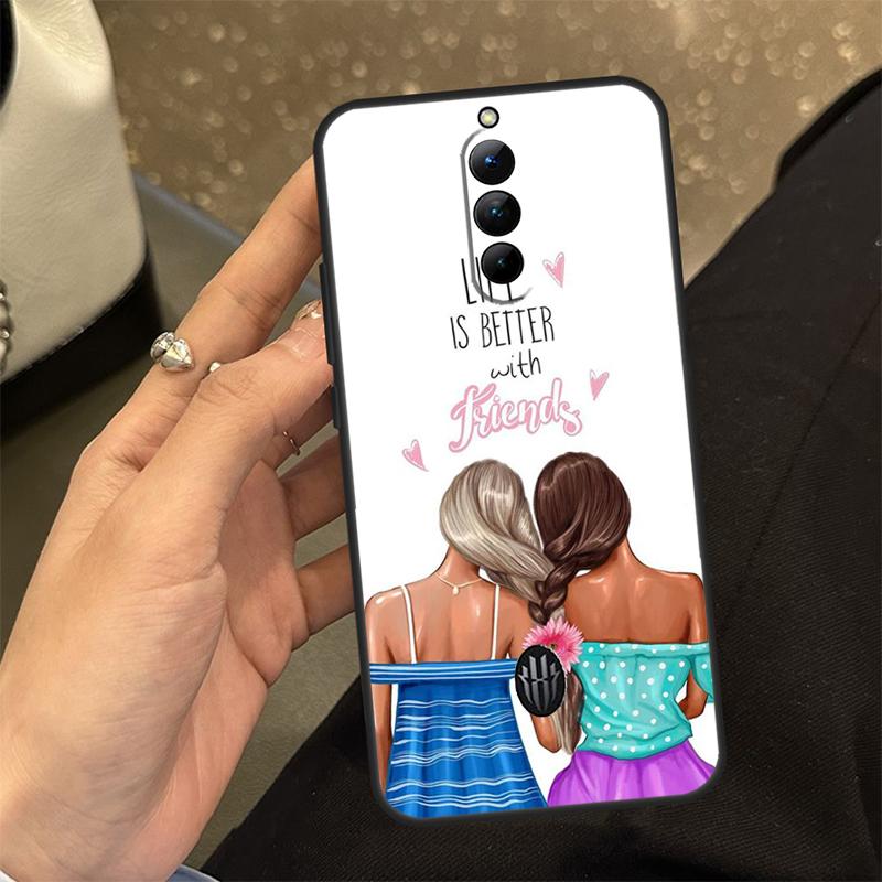 Beste Freunde BFF Passendes Case Für ZTE Nubia Red Magic 10 9 8 8S 9S 10S Pro Plus 6 7 6S 7S Pro RedMagic 10 Air Hülle