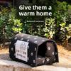 Pet Cat House Bed Outdoor Waterproof Removable Stray Cat Animal Hiding House Safe Sleeping Mats Cats Dogs Nest Tent Pet Supplies