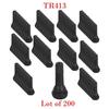 LOT 200 TR 413 Snap-In Tire Valve Stems Short Black Rubber MOST POPULAR VALVE