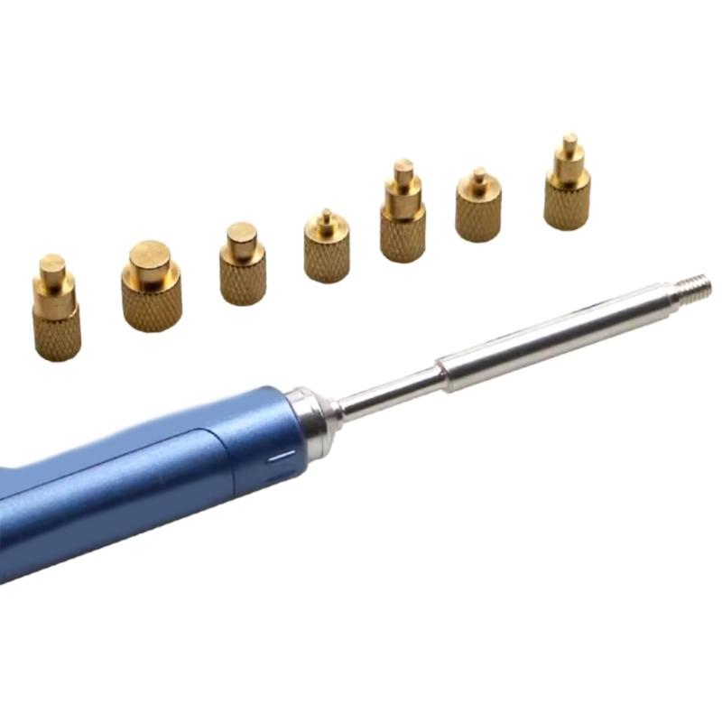 Solder Tip Set Multiple Size for TS100 Soldering Irons 8 Size Option Heat Inserts Printer Repair Accessories