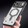 Custodia Magnetica per Telefono con Motivo a Nido d'Ape Per iPhone 17 Pro Max 16 15 14 13 Pro Max Cover Bumper Ibrida TPU+PC Antiurto