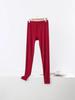 Damen Modal Leggings mit hohem Bund: Frühling/Herbst Dünner Stil, Große Größen, Warme Unterhose