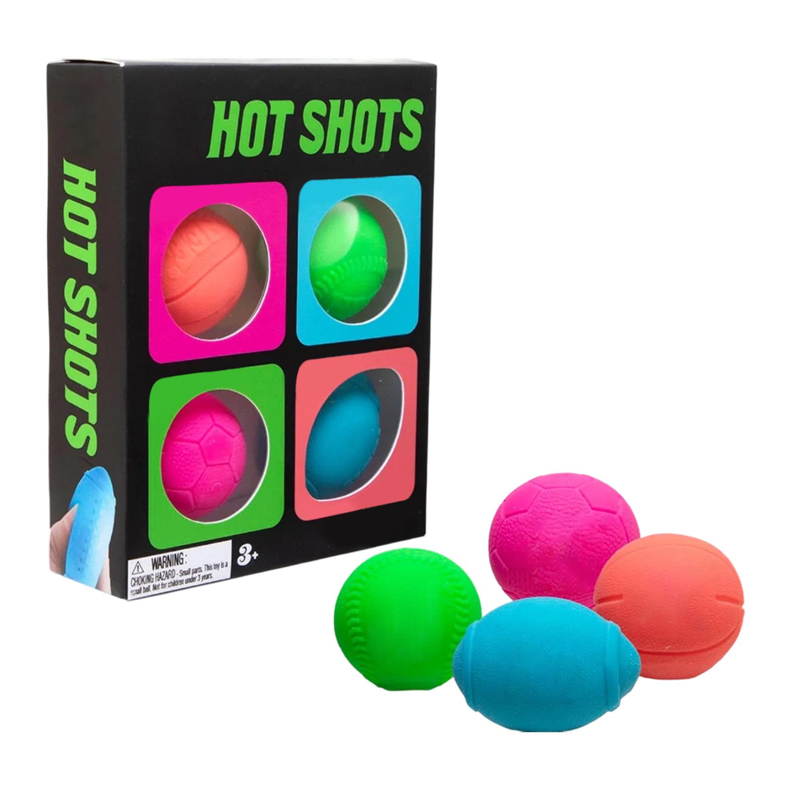 

Mini 4 Pack Soft Sensory Stress Relief Balls Set Includes Various Textured Squeeze Toys for Hand Exercise and Focus Enhancement One Size