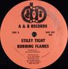 12-Zoll-Schallplatte BURNING FLAMES Stiley Tight 286 A B Records 1985 Jamaika Reggae Ska Dub Gebraucht