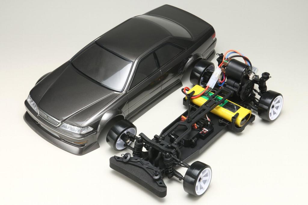 Yokomo BN Sports Toyota JZX100 Mark II Kit Drift Package 2WD Electric Radio Control (Clear) DP-JZXBN