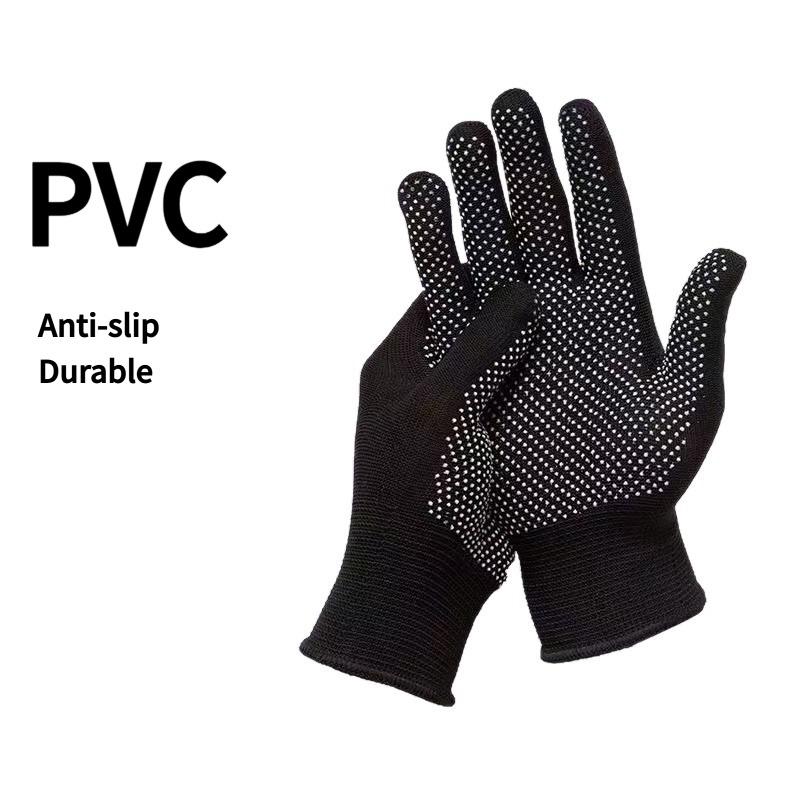 Nitrile Dot Grip Work Gloves - Anti-Slip, Abrasion Resistant for Driving, Handling, and Labor Protection, Unisex Thin Coated Gloves