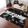 Top Gun Fighter Tom Cruise Carpet for Living Room Home Decoration Bedroom Bedside Floor Mat Non-Slip Corridor Balcony Rugs