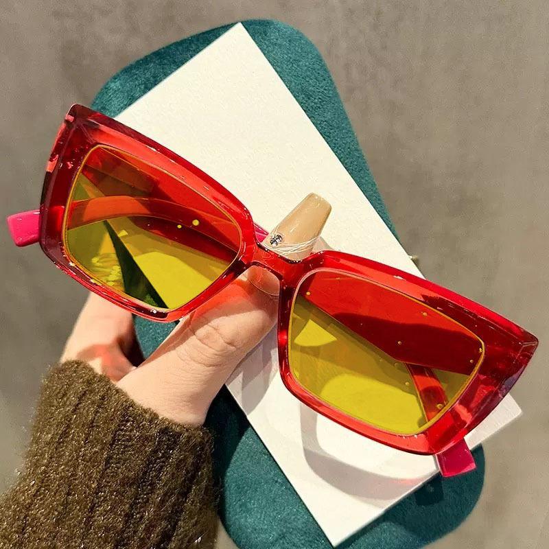 Neues Design Quadratischer Rahmen Nachtsicht Lesebrille Trends Damen Großer Rahmen Hochauflösend Anti-Fernlicht Weitsichtbrille