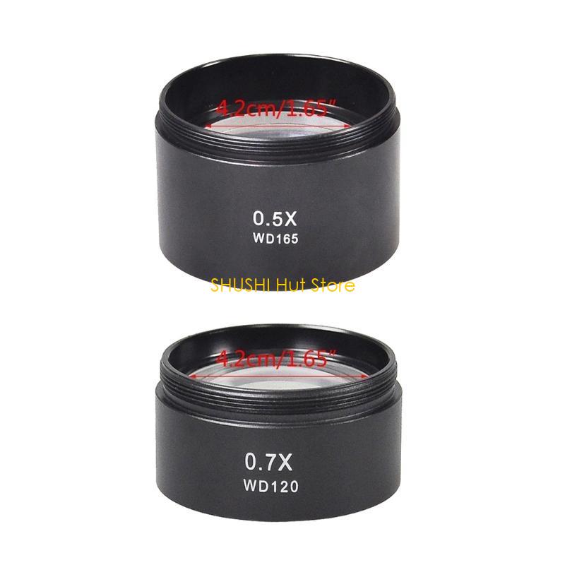 0.5/0.7X Objective Lens Microscope Assisted Objective Lens Microscope Accessories for Industry Video Microscope D57B