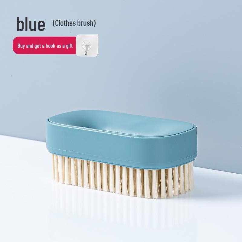 Multifunctional Soft Bristle Shoe and Laundry Cleaning Brush