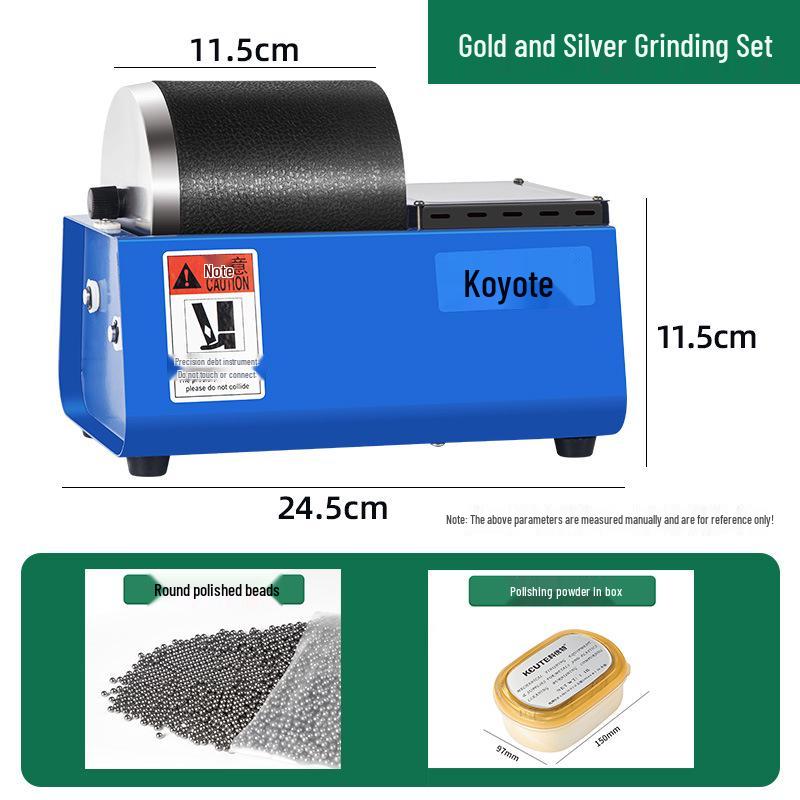 Silicone Roller Polisher for Jade, Gold