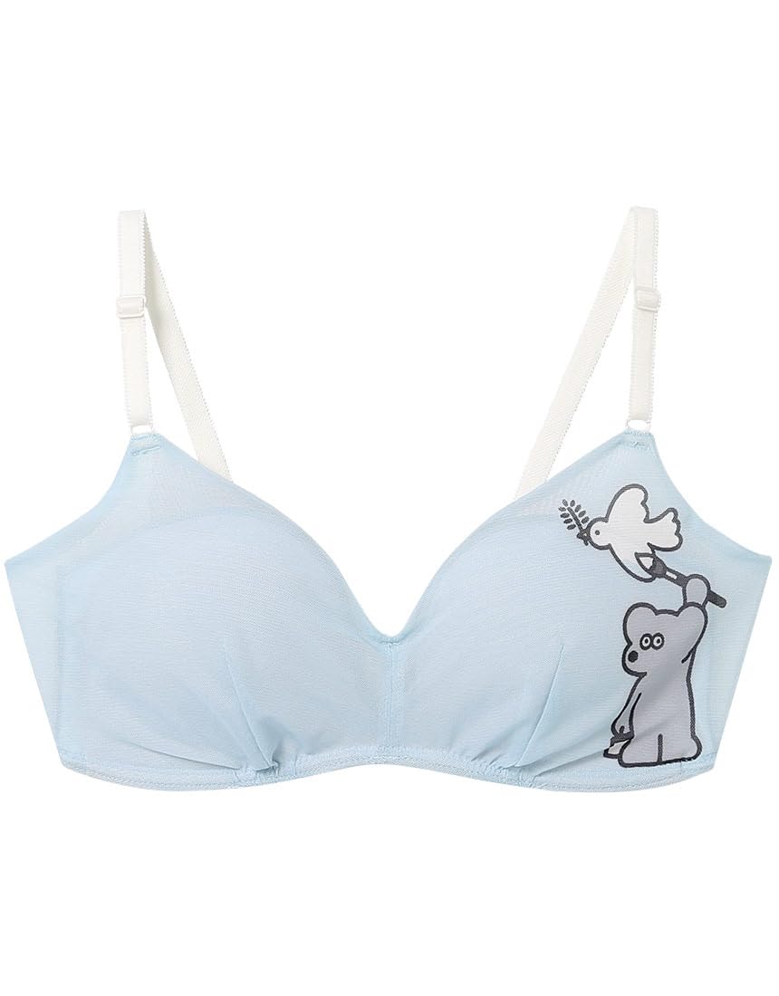 

Unnanacool Wireless Comfortable and Design with Mouse Wireless BU Bra, Beautiful, High-Arm [Collaboration ANDY], Bra, BUN122, Women s,