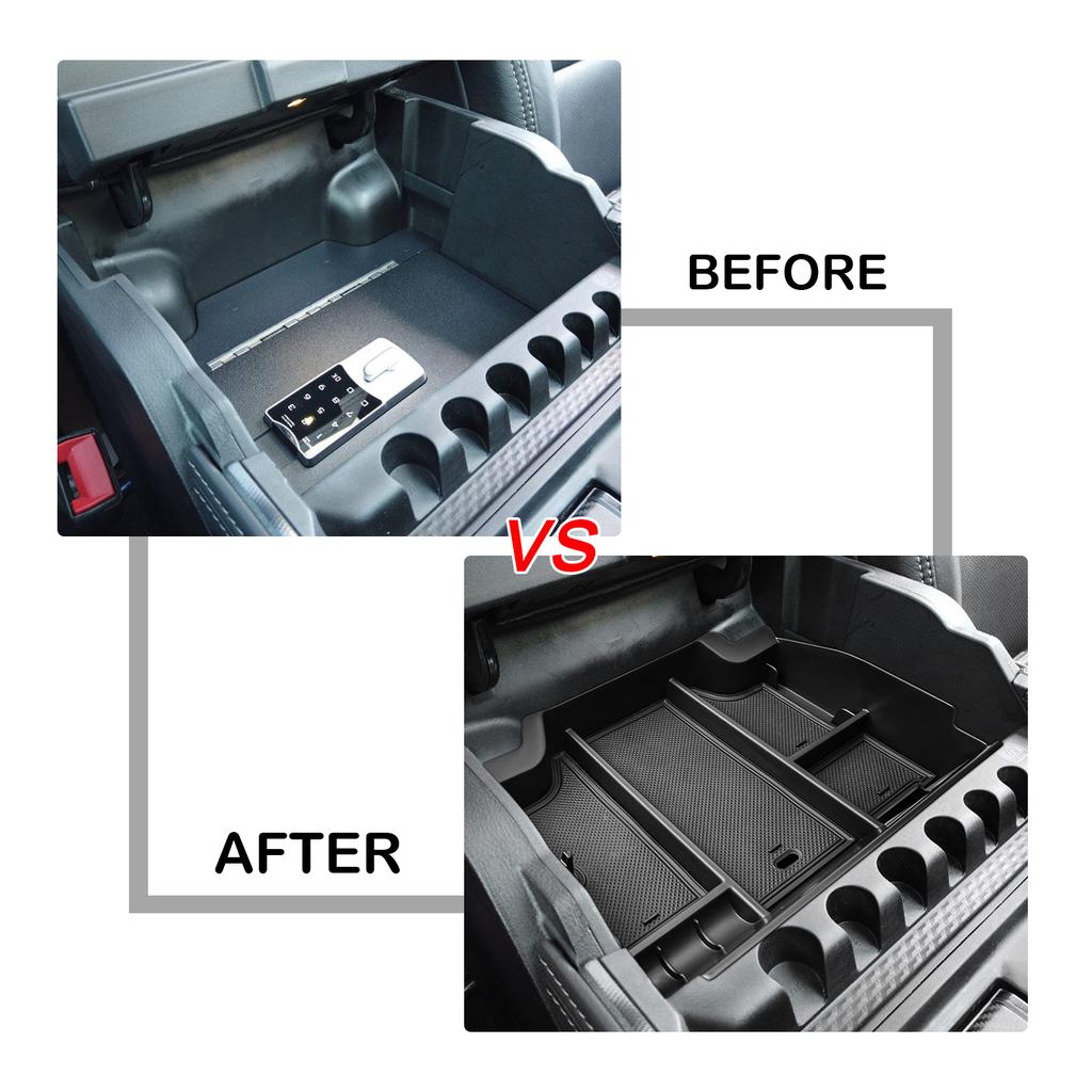 Center Console for 2025 Dodge RAM TRX 1500 2025 2025 2010-2025 Armrest Storage Organizer Car Storage Box Coin Interior Tray Box