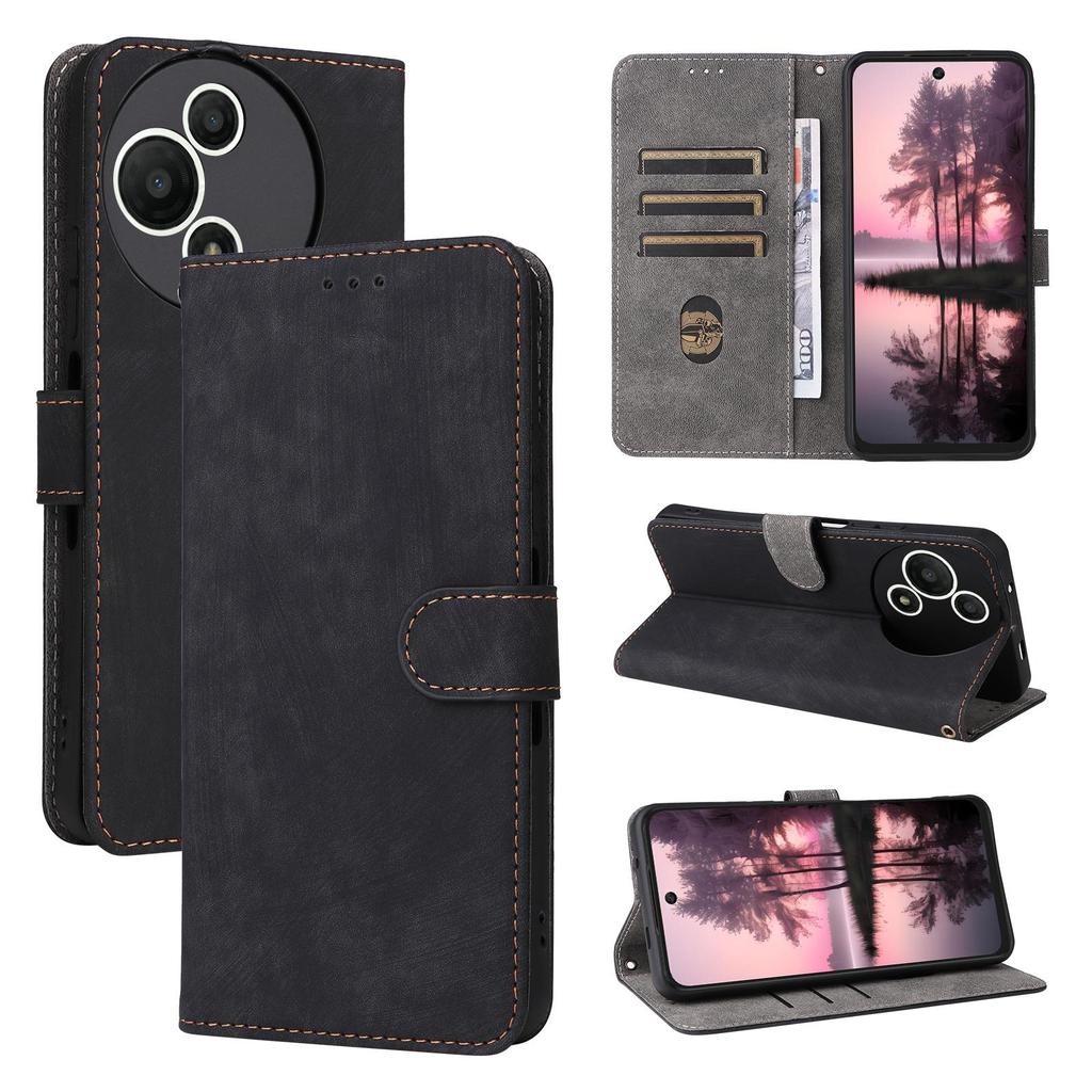 Flip Cases for TCL 60 SE NxtPaper PU Leather Full-Body Protection With [RFID Blocking] Shockproof Durable Retro Phone Case