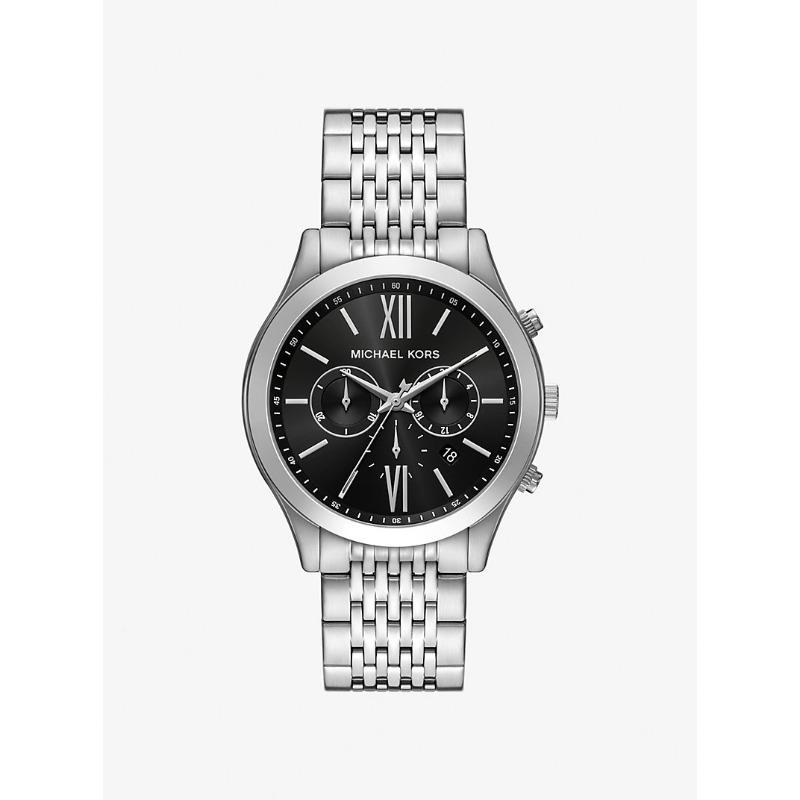 Большие серебристые часы Michael Kors Aspyn MKO1210 серебряный