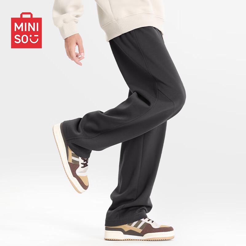 Miniso Men's Curved Leg Casual Pants