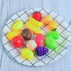 20pcs Strawberry Mini Simulation Food Model Pear Simulation Kitchen Toy  Home Decoration