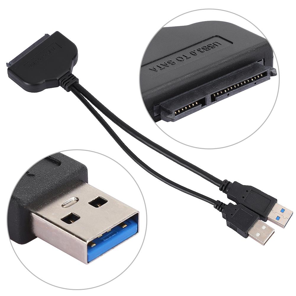 USB 3.0 to SATA Cable Hard Disk Converter HighSpeed Transmission Serial Port Adapter