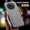 Luxury Leather Case For Realme 11 Pro Plus Cover Magnetic Car Holder Silicone Protection Phone Case For Realme 11 Pro 5G 11Pro