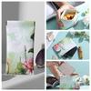 Lattice Self-closing Glasses Bag Lipstick Storage Bag Flower Storage Bag Lotus Sunglass Bag  Men