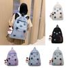 Cute Japanese Style Large Nylon Star Backpack For Girls College Students