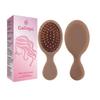 Galinpo Mini Hair Brush for Women,Men and Kids-Travel Size Hair Brush for Purse,Pocket,backpack-Small Cushion Paddle Brush with Soft Bristles-Mini