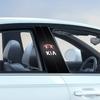 Car Center Pillar Emblem Sticker Auto Door Decorative Sticker For Kia Sportage 3 Rio K2 Ceed Carnival Picanto Soul EV6 K5 K3EY1 