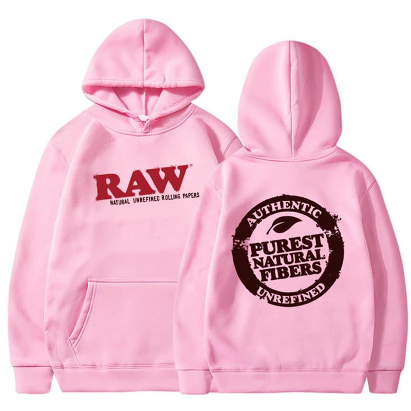 High Quality Pullover Hoodie RAW Fashion Hoodie Men's Sweatshirt Polar Fleece Hooded Harajuku Hip Hop Casual Men's Ladies Hoodie