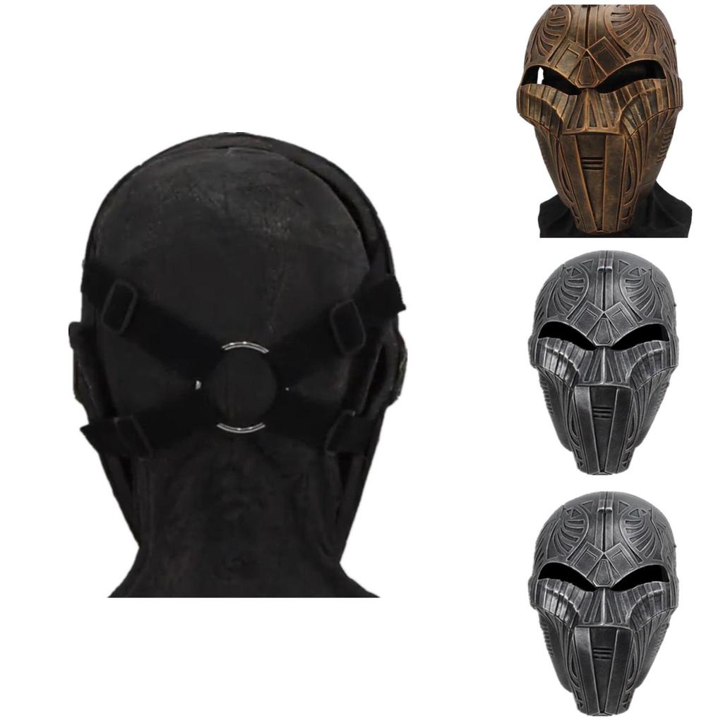Utsökt Star Wars Sith Lord-mask för Halloweenfestdekoration och Rollekul