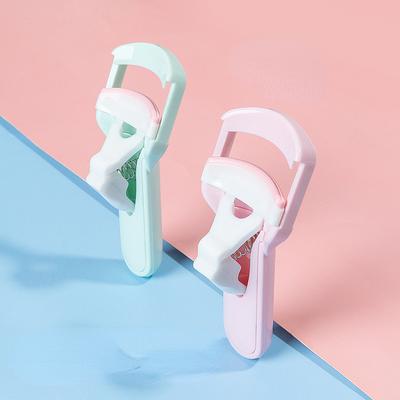 Zalotka do rzęs Curl and Shape Przenośna gumowa podkładka Początkujący Naciśnij Zalotka do rzęs Makijaż Łatwy dla Nowicjuszy
