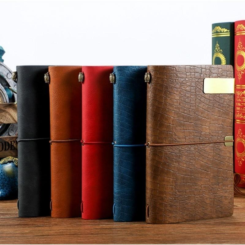 Caiet creativ detașabil A6 Caiet retro în stil european Portabil de călătorie Portabil Manual Jurnal Caiet