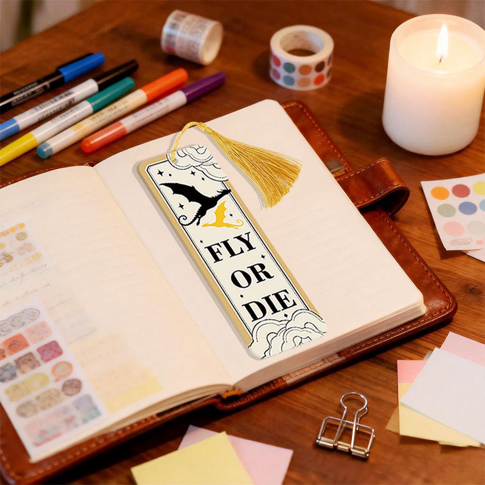 Akrylowa zakładka do książek Smok Czteroskrzydły: Kreatywna i spersonalizowana dekoracja prezentu