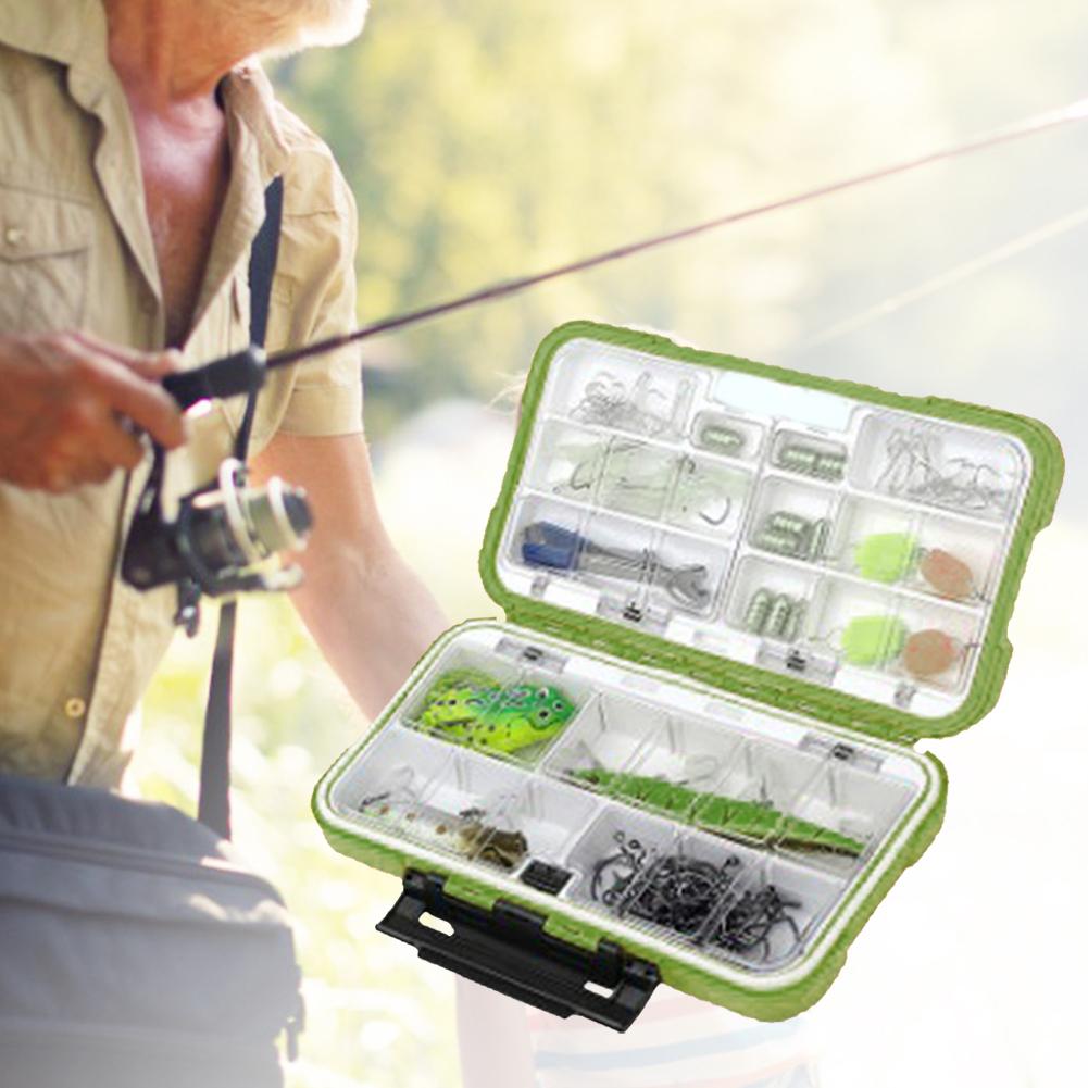Wodoodporne pudełko na akcesoria wędkarskie ABS Pojemnik na przynęty haczyki Akcesoria