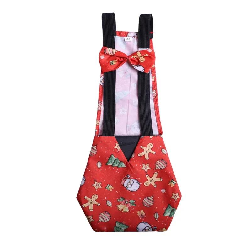 Pet Supplies Duck Diapers Goose Flight Suits Cute Chicken Physiological Pants Washable Nappy with Elastic Band Bowknot Design