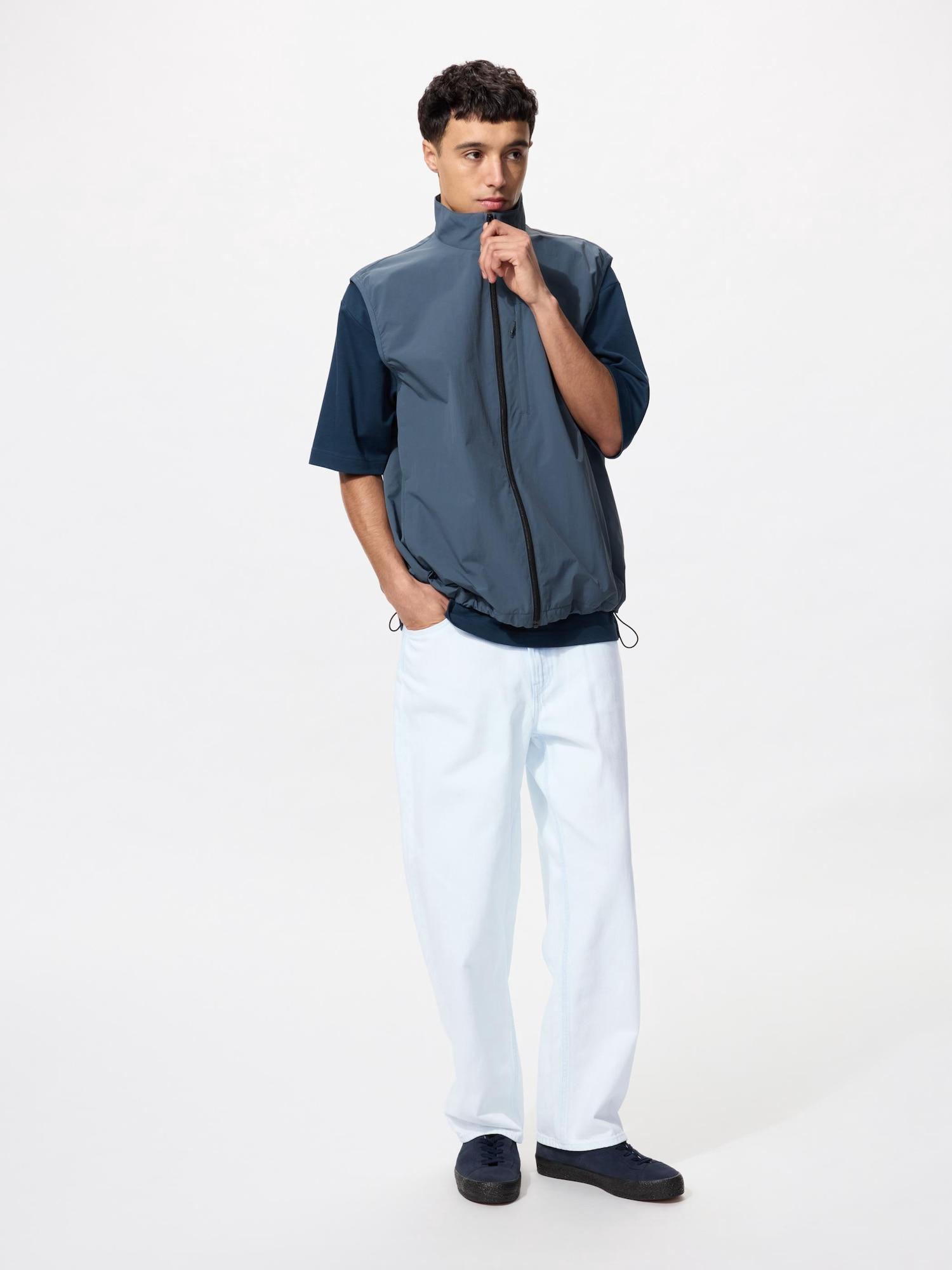 

Широкие прямые джинсы Uniqlo Japan 60 LIGHT BLUE/27