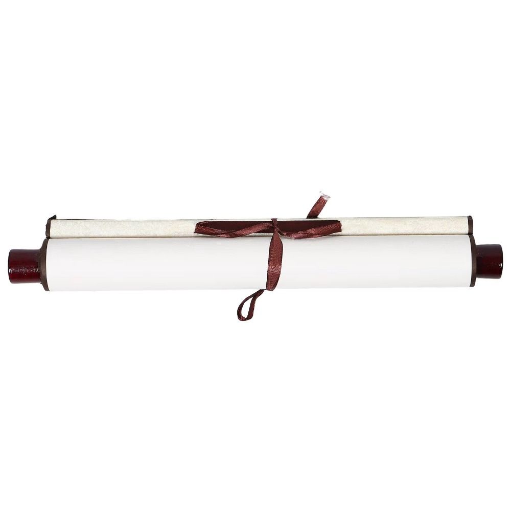 Blank Rice Paper Scroll Thickened Chinese Calligraphy Scroll DIY Handwritten Letter Scroll  Gift