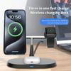 15W 3 In 1 Magnetic Wireless Charger Stand Phone Fast Charging Charger Holder For iPhone 16 15 14 13 Pro Max Apple Watch Airpods