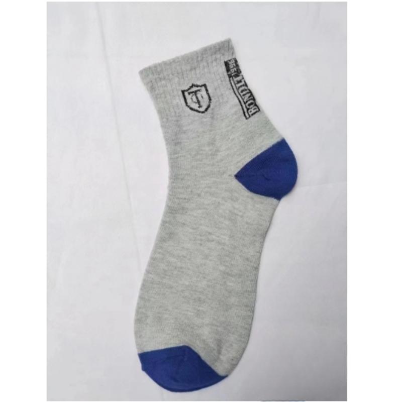 

1/3/5 пар мужских спортивных носков, мужские повседневные носки средней длины, влагоотводящие, удобные носки средней длины для спорта 5Pairs светло-серый