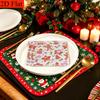 20pcs Disposable Napkins with Christmas Collection Pattern Print for Wedding,Parties,and Daily Use for Thanksgiving Fall Christmas Table Decoration