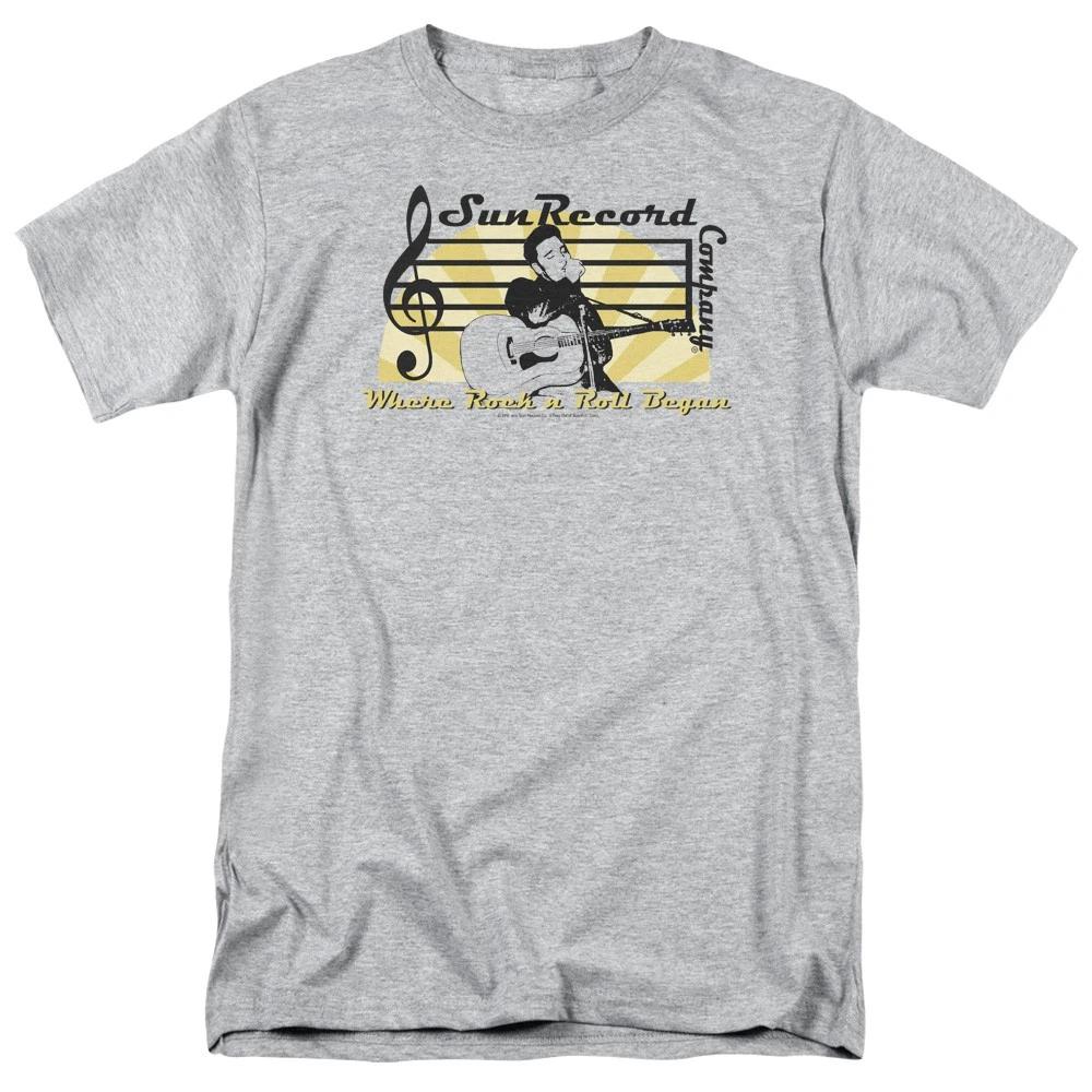 Sun Records - Company - Unisex Short Sleeve Children s T-shirt - Gray 110